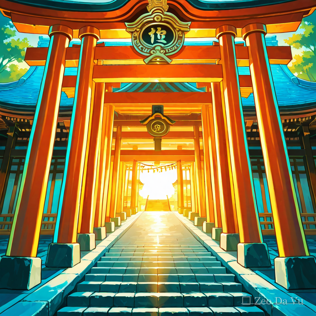 Yukata trước đền
